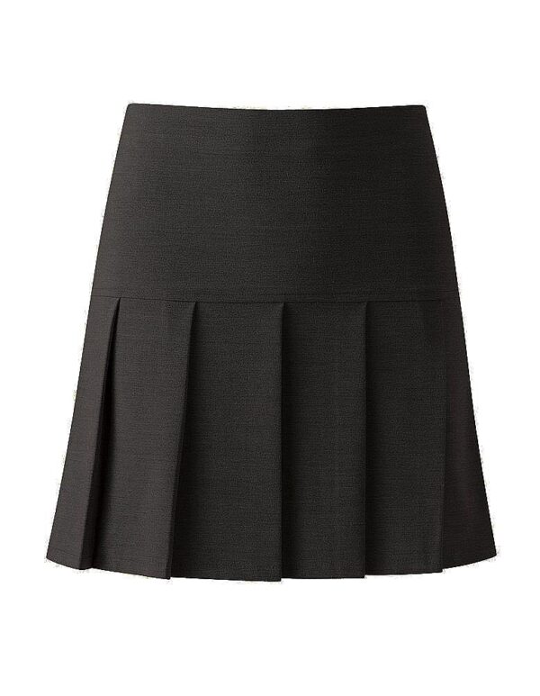 Black / Grey Pleated Skirt