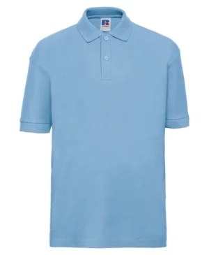 SkyBlue Polo Top